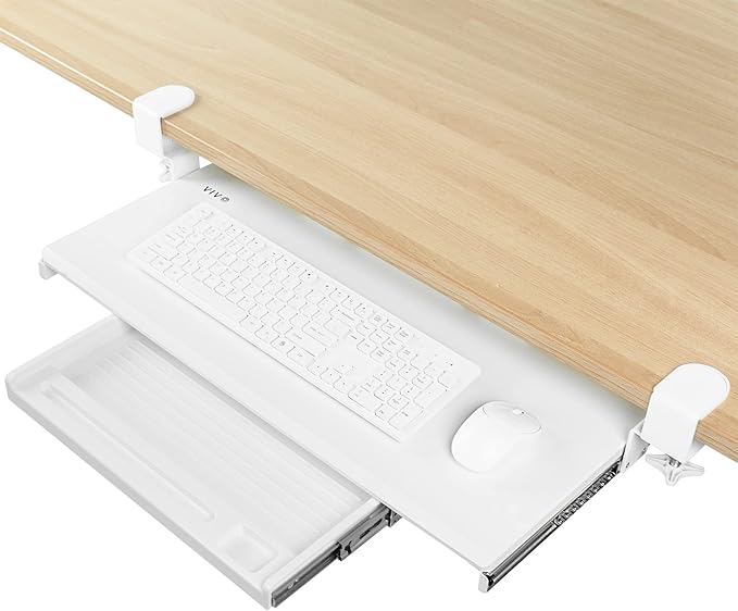 VIVO Large Keyboard Tray Under Desk Pull Out Platform by VIVO