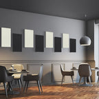 UMIACOUSTICS 4 PCS Acoustic Wall Panels, 2“ Thick 23.6" x 11.8" Fiberglass - Image 4