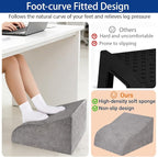 Opuvidity Foot Rest for Under Desk at Work, Ergonomic Under Desk Footrest - Image 7