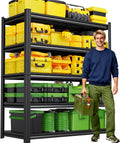 5-tier garage shelving 2500lbs heavy duty metal storage, main product view