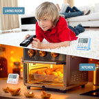 Weewooday 12 Pcs Digital Kitchen Magnetic Timer Bulk Classroom Count up - Image 7