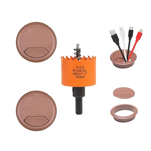 VIKITON Desk Grommet 2 inch by VIKITONHOLESAW