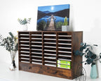 PAG Mail Sorter Organizer, Wood Literature Organizer, Student Mailbox - Image 6