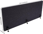 DouSeiAi Clamp-On Desk Divider, Desk Privacy Panel, Office Sound Absorbing - Image 2
