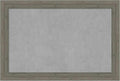 Amanti Art Grey Framed Magnetic Board 25x37 Large Vision Board by AmantiArt