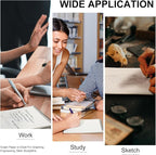 Engrowtic 3 Pack Graph Paper Spiral Notepad A5 Top Wirebound Notepad Grid - Image 4