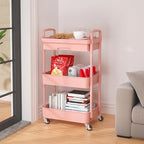 Calmootey 3-Tier Rolling Utility Cart - Image 4