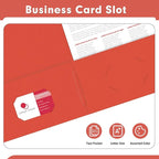 Two Pocket Folders, PANDRI 30 Pack 2 Pocket Folders, Letter Size Paper File - Image 5