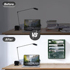 EASEPRES 5 Pocket Mesh Hanging File Organizer, Wall Mounted Mail Paper Document - Image 4