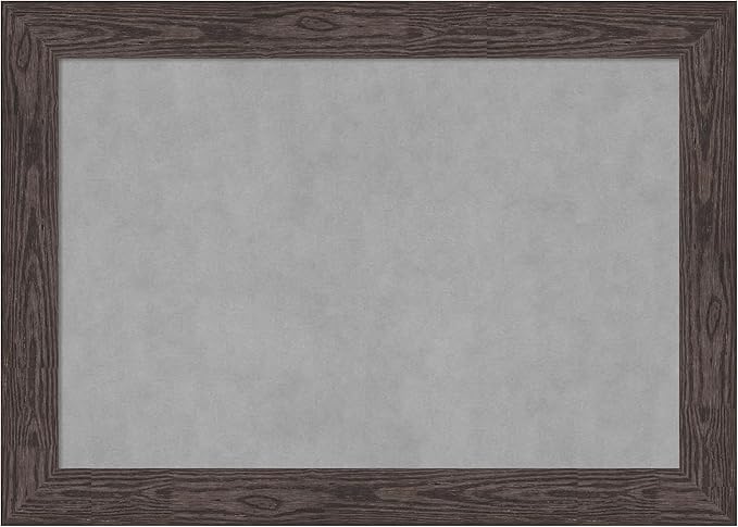 Amanti Art Black Framed Magnetic Board 30x42 Large Vision Board by AmantiArt