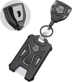 MNGARISTA 2 Pack Heavy Duty Badge Holder, Vertical ID Card Holder by MNGARISTA