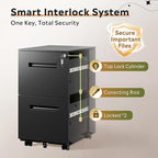 DEVAISE 2-Drawer Metal File Cabinet - Image 5