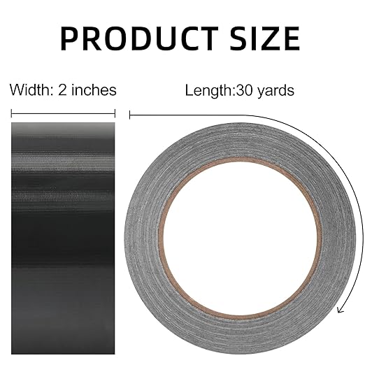 ROSEUP Duct Tape Heavy Duty Waterproof, 2 Inch x 1080 Yards, Strong Adhesive - Image 2