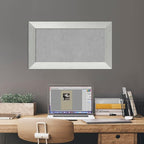 Amanti Art Silver Framed Magnetic Board 16x28 Small Vision Board - Image 5