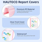 HAUTOCO 5 Pack Plastic Report Covers - Image 5