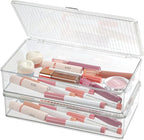 ZEXALOR Pack of 2 Clear Storage Bins - Image 7