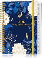 2026 Planner - Planner 2026 from January 2026 - December 2026, Weekly & Monthly by Heveboik