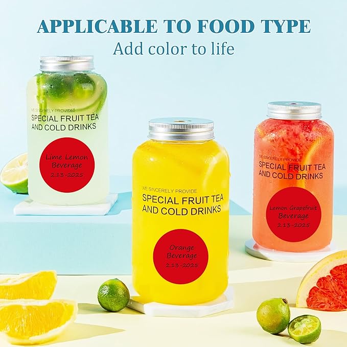 2 Inch Round Color Coding Labels - Image 5