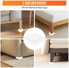 shouwuhho Furniture Risers, 8 Pack Bed Risers - Image 4