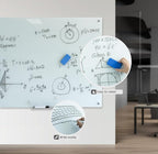 Magnetic Glass Dry Erase Board 36"x60" Glass Whiteboard 36"x60" Wall Mounted - Image 3