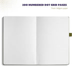 VIVID SCRIBBLES Dotted Journal – 140gsm Bleed Proof Thick White Paper – 200 - Image 6