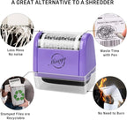 Miseyo Wide Identity Theft Protection Roller Stamp Set - Image 5