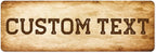 Custom Sign, Custom Street Sign, 11 Font Colors, 13 Font Styles, 4 Hole Options by MySignCenter