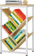 IBUYKE 5 Tier Tree Bookshelf, Small Desktop Bookshelf by IBUYKE
