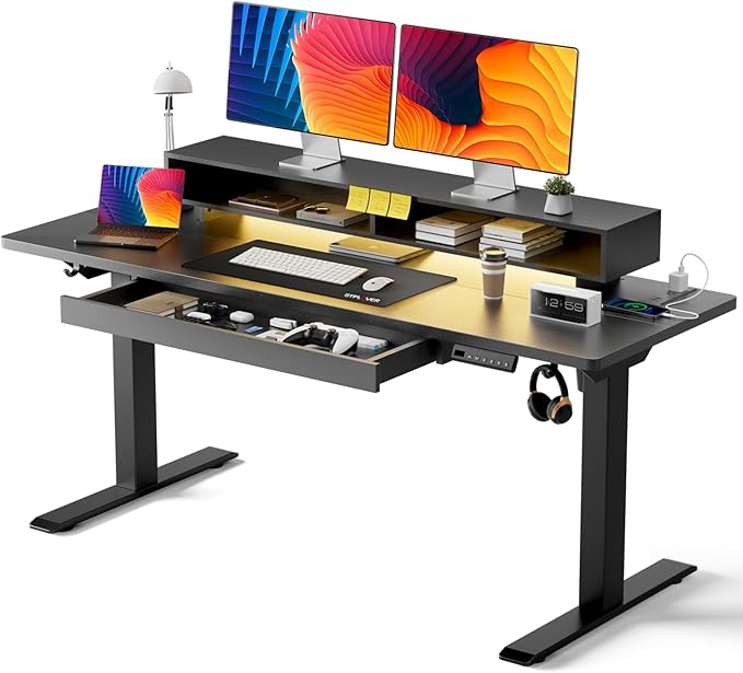 GTPLAYER Electric Standing Desk by GtracingDirect