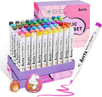 Arrtx Paint Markers Paint Pens 60 Colors, Acrylic Pens by Arrtx