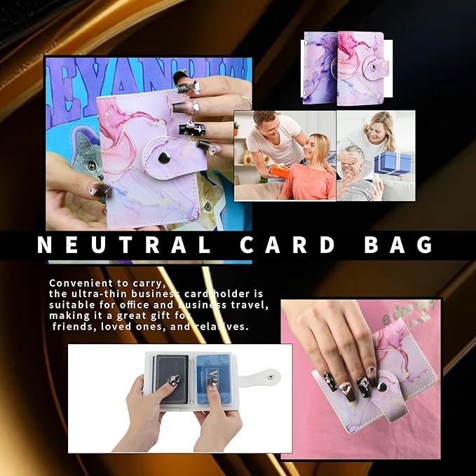 PRIVILLA 2 Pcs Credit Card Holder and business card holder，Sd Card Holder Each - Image 6