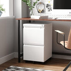 Letaya 2 Drawer Mobile File Cabinet - Image 2