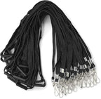 Lanyards Safety Black Lanyards Neck Flat Premium Breakaway Badge Lanyard by BirdFiy