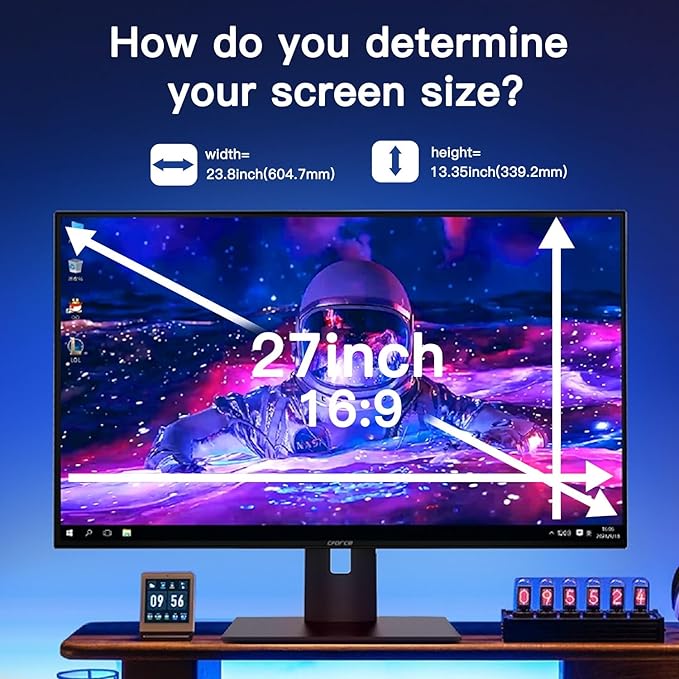 27 Inch Magnetic Hanging Computer Privacy Screen - Image 2