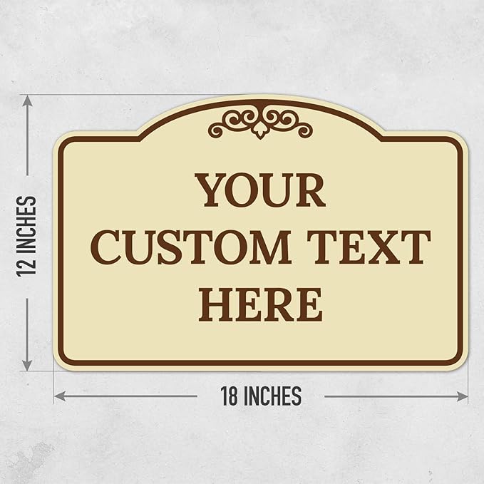 Custom Decorative Sign, Personalized Metal Sign - Image 3