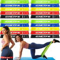 GHCTFE 20PCS Resistance Bands Bulk Set by GHCTFE%E2%80%94SportsWithoutBounds