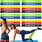 GHCTFE 20PCS Resistance Bands Bulk Set by GHCTFE%E2%80%94SportsWithoutBounds
