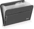 ENGPOW Accordion File Organizer, Fireproof 13 Pockets Expanding File Folder by ENGPOW