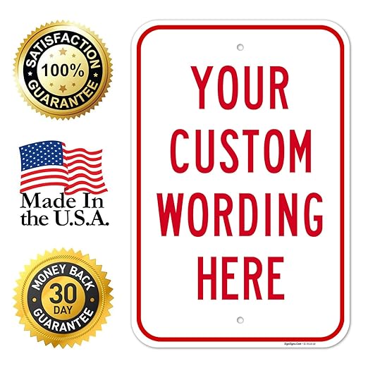 Custom Sign, Personalized Metal Signs, Customize - Image 8