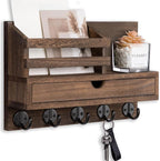 Lucundm Key Holder Wall Mount, Mail Holder by Lucundm