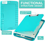 Sooez Clipboard with Storage, High Capacity Nursing Clip Board 8.5 x 11 with - Image 2