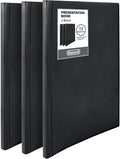 Dunwell Presentation Binder 12-Pocket, Displays 24 Pages, 8.5x11 Portfolio by Dunwell