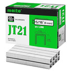 meite JT21 Staples, 5/16 Inch Galvanized Fine Wire Staples by meite