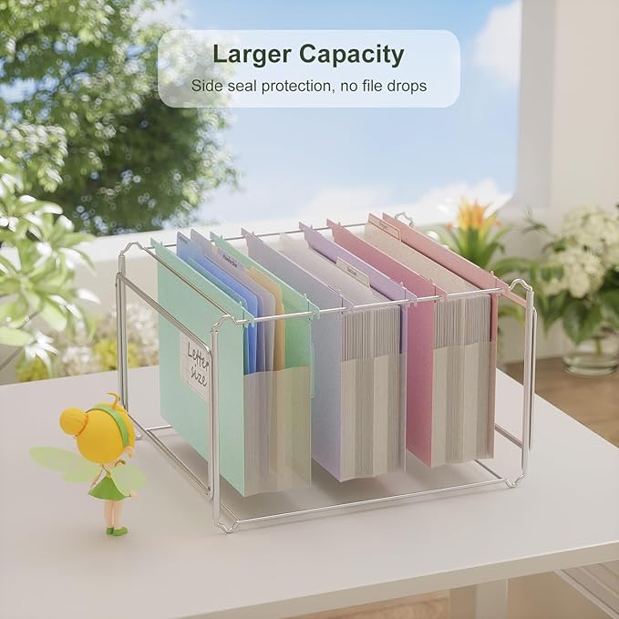 Extra Capacity Hanging File Folders, 3.15" Reinforced Wheat Straw Expanding - Image 4