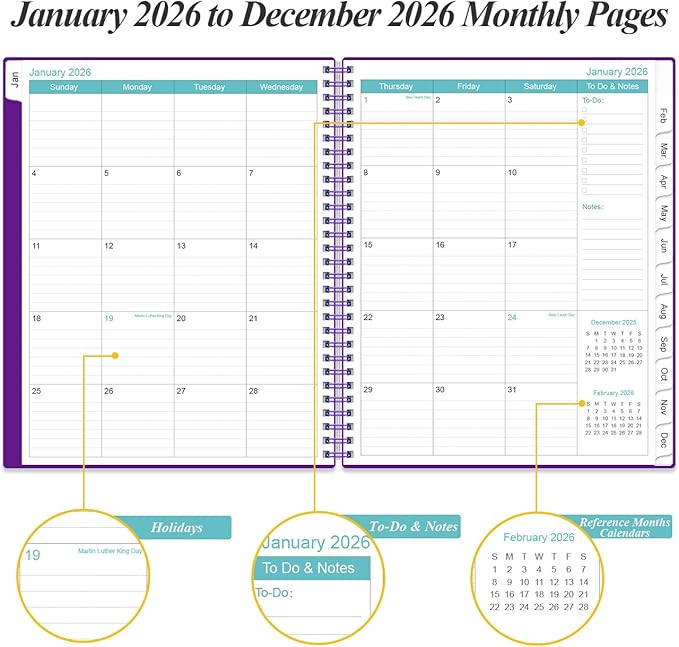 2026 Planner - Planner 2026 from January 2026 to December 2026 - Image 4