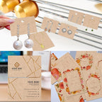 100 Sheets Parchment Cardstock 8.5 x 11 Textured Printer Paper, Goefun 90lb Tan - Image 5