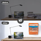 EASEPRES 5 Pocket Mesh Hanging Wall File Organizer, Wall Mounted Mail Paper - Image 3