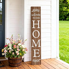 Welcome Sign for Front Porch, Farmhouse Vertical Outdoor Porch Decorations for - Image 9