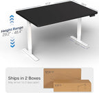 VIVO Electric 48 x 30 in Standing Desk, Memory Height Adjustment, 1B Series - Image 3
