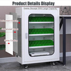 40-Slot Mobile Charging Station & Storage Cart - Image 5